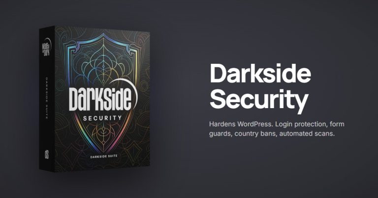 Darkside Security | Harden and Scan WordPress