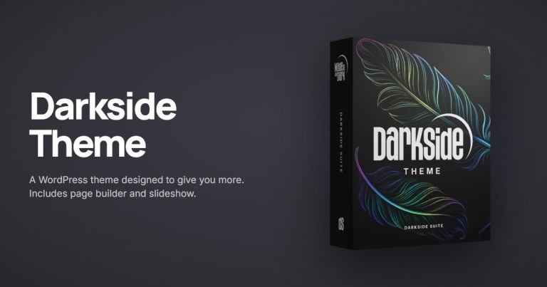 Darkside Theme | WordPress Theme and Builder